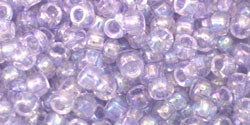 cc477 - perles de rocaille Toho 8/0 dyed rainbow lavender mist (10g)