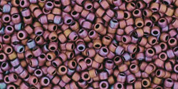 cc703 - perles de rocaille Toho 15/0 matt colour mauve mocha (5g)