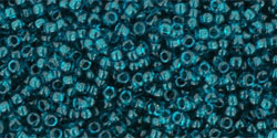 cc7bd - Toho rocailles perlen 15/0 transparent capri blue (5g)