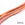 Perlen Einzelhandel Heishi-Perle 3x0.5-1 mm - orange-beiger Fimo (1 Strang - 45cm)