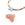 Perlen Einzelhandel Walschwanz-Anhänger, geschnitzter Rosa Mondstein, 15 x 13 mm, Loch: 1 mm (1)