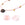 Perlengroßhändler in der Schweiz Sternanhänger Rosenquarz facettiert 14 mm - Loch: 0,7 mm (1)