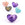 Perlen Einzelhandel Herzanhänger Amethyst 20x16x9mm mit Anhängerschlaufe - Loch: 1.5mm (1)