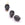 Vente au détail Perle Tête de Mort Imitation Hématite 10x8mm - Trou : 1mm (2)