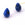 Perlengroßhändler in der Schweiz Tropfenperle Anhänger Lapislazuli facettiert - 14x9mm - Loch: 0.8mm (1)