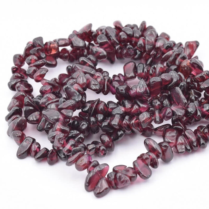 Chips Garnet  5-8mm - trou: 0,8mm (1-40cm)