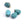 Vente au détail Perles Nuggets Turquoise Stabilisé 12x16mm (4)