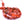 Perlengroßhändler in der Schweiz Natürliche Nuggetperle aus rotem Achat 8-13x7-8mm (1 Strang)