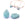 Grossiste en Pendentif Perle Goutte Amazonite Facettes Plate 12x8mm (2)