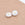 Vente au détail Perles Ronde Plate en Nacre Blanche avec étoile Dorée 8x3.5mm, Trou 0.6mm (2)