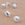 Perlen Einzelhandel Murano Perlen Rund halbdurchbohrte Kristall und Silber 6mm (2)
