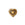 Grossiste en Perle triple coeur métal doré or fin vieilli 8mm (1)