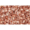 cc740 - Toho rocailles perlen 8/0 copper lined crystal (10g)