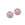 Grossiste en Perles en verre de Bohême oiseau lilas opale et or 12mm (4)