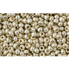 ccpf558 - perles de rocaille Toho 11/0 galvanized aluminum (10g)