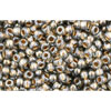cc993 - perles de rocaille Toho 11/0 gold lined black diamond (10g)