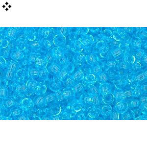Cc3 - perles de rocaille Toho 11/0 transparent aquamarine (250g)