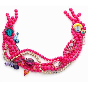 5810 Swarovski crystal neon pink pearl 6mm (20)