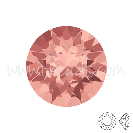 Cristal Swarovski 1088 xirius chaton blush rose 8mm-ss39 (3)