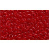 cc5b - perles de rocaille Toho 11/0 transparent siam ruby (10g)