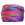 Vente au détail Ruban de soie Shibori tropical pink borealis (10cm)