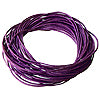 Cordon en coton cire violet fonce 1mm, 5m (1)