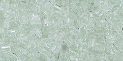 Kaufen Sie Perlen in der Schweiz cc1 - Toho triangle perlen 2.2mm transparent crystal (10g)