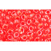 Achat cc803 - perles de rocaille Toho 8/0 luminous neon salmon (10g)