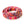 Grossiste en Cordon plat coton ethnique rose 10mm (1m)