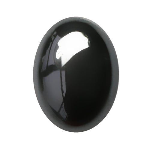 Cabochon ovale hematite 18x13mm (1)