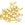 Perlengroßhändler in der Schweiz Charms Anhänger goldene Farbe 10x8mm (x20)