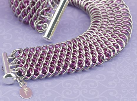 Beadalon 100 artistic draht chain-maille-ringe vermessingt mit anlaufschutz 18 kaliber 3.97mm (1)