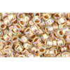 Kaufen Sie Perlen in der Schweiz cc994 - Toho rocailles perlen 8/0 gold lined rainbow crystal (10g)