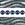 Perlengroßhändler in der Schweiz 2 Loch Perlen CzechMates lentil iris blue 6mm (50)