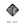 Perlen Einzelhandel Swarovski 6431 Princess Cut Anhänger Crystal SilverNight 9mm (2)