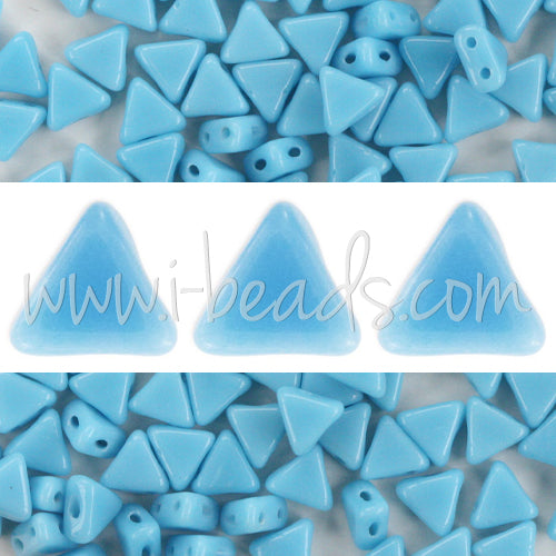 Perles DIY Khéops 6mm - Couleur Bleu Mat Métallisé Foncé - Lot De 10g - NEUF - Made In France