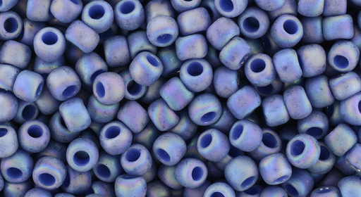 Achat cc2636F - perles de rocaille Toho 8/0 semi glazed rainbow Soft Blue (10g)