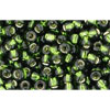 cc37 - perles de rocaille Toho 8/0 silver-lined olivine (10g)