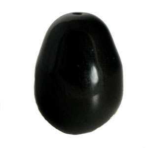 5821 Swarovski crystal birnenförmig mystic black pearl 12x8mm (5)