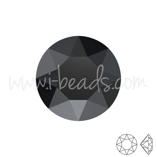 Achat Cristal Swarovski 1088 xirius chaton jet 8mm-ss39 (3)