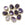Perlengroßhändler in der Schweiz Amethyst runden facettierten runden facettierten Anhänger, vergoldet 20x15mm (1)