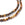 Vente au détail Oeil de tigre naturel perles rondes à facettes, 2x0,5mm- 175 perles 38cm vente par 1 fil