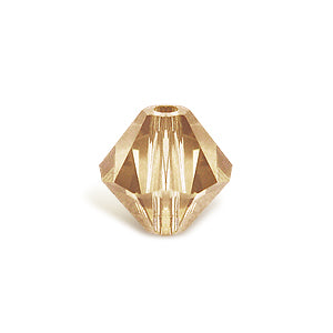 Achat Perles Swarovski 5328 xilion bicone crystal golden shadow 3mm (40)