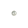 Perle ronde en argent 925 1,8mm -Trou 0.8mm (20)