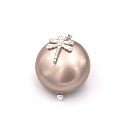 5860 Swarovski Münze Platinperle 14mm 0,7mm (2)
