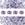 Perlen Einzelhandel Super Duo Perlen 2.5x5mm Light Tanzanite (10g)