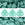 Perlengroßhändler in der Schweiz 2 Loch Perlen CzechMates triangle matte turquoise 6mm (10g)