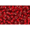 Achat cc25c - perles de rocaille Toho 8/0 silver-lined ruby (10g)