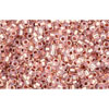 cc741 - perles de rocaille Toho 15/0 copper lined alabaster (5g)