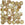 Perlen Einzelhandel Honeycomb Perlen 6mm chalk dark travertine (30)